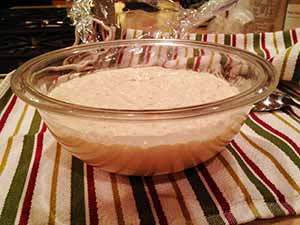 Image: Sourdough starter: CC--andersbknudsen