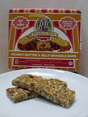 Bakery On Main Soft & Chewy Peanut Butter and Jelly Gluten Free Granola Bars