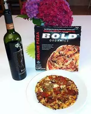 Bold Organics Deluxe Gluten-Free Pizza - 