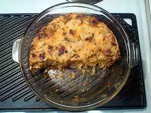 Gluten-Free Ham and Hash Brown Bake