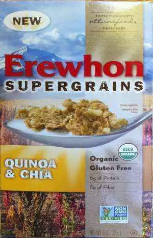 Attune Foods Erewhon Quinoa & Chia Gluten-Free Cereal