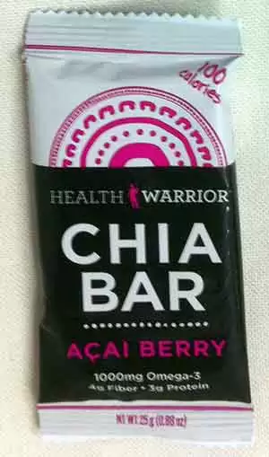 Health Warrior Acai Berry Chia Bar (Gluten-Free)