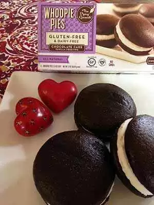 Gluten-Free Chocolate Vanilla Whoopie Pies by The Piping Gourmets - 