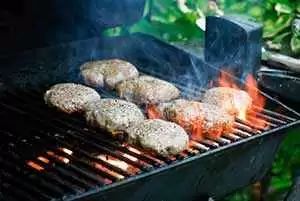 Connie Sarros' Greek Burger Patties - Photo: CC--Don LaVange