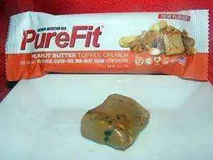 PureFit Peanut Butter Toffee Crunch Gluten Free Premium Nutrition Bar