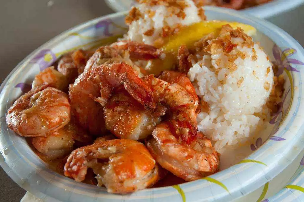 Valentine Shrimp Scampi (Gluten-Free) - Shrimp scampi. Photo: CC--John Liu