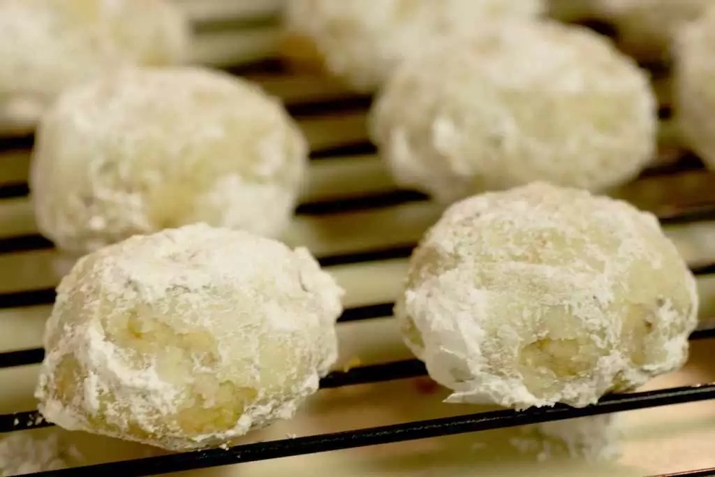 Gluten-free Lemony Coconut Snowballs