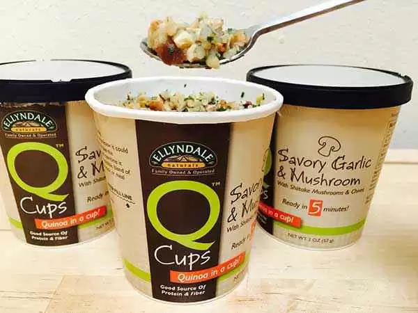 Ellyndale Naturals Q Cups™ Savory Garlic & Mushroom with Shiitake Mushrooms & Chives