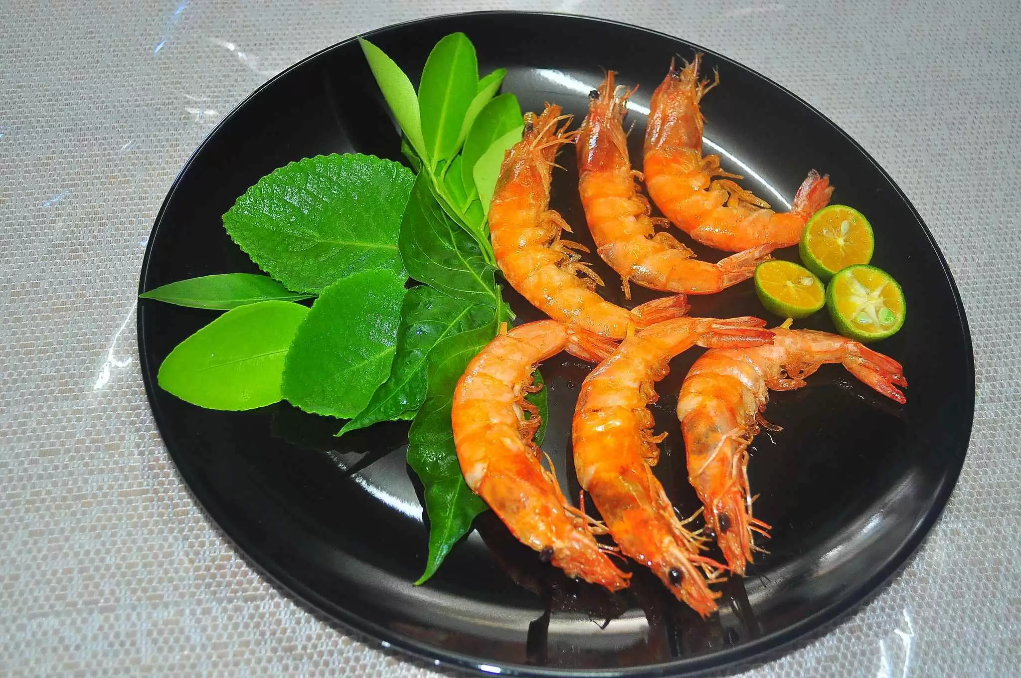 Grilled Garlic And Black Pepper Prawns (Gluten-Free)