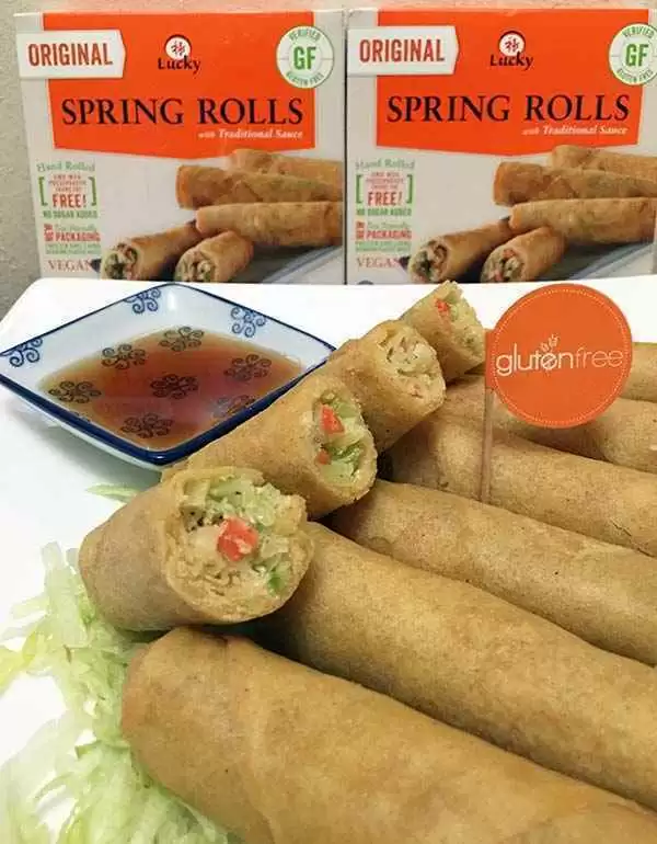 Lucky Foods Original Gluten-Free Spring Rolls