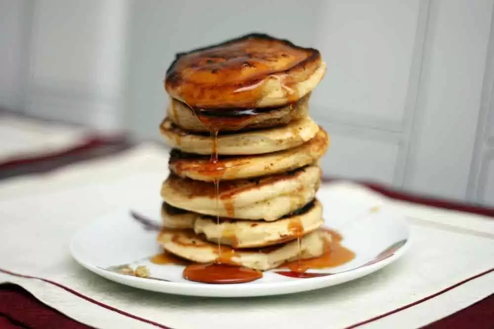 Savory Gluten-Free Pancakes with Fresh Peas