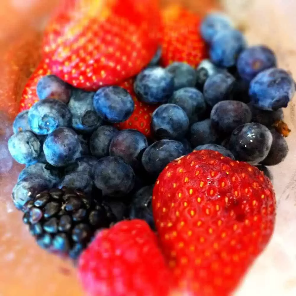 Gluten-Free Four Berry Goat Cheese Salad