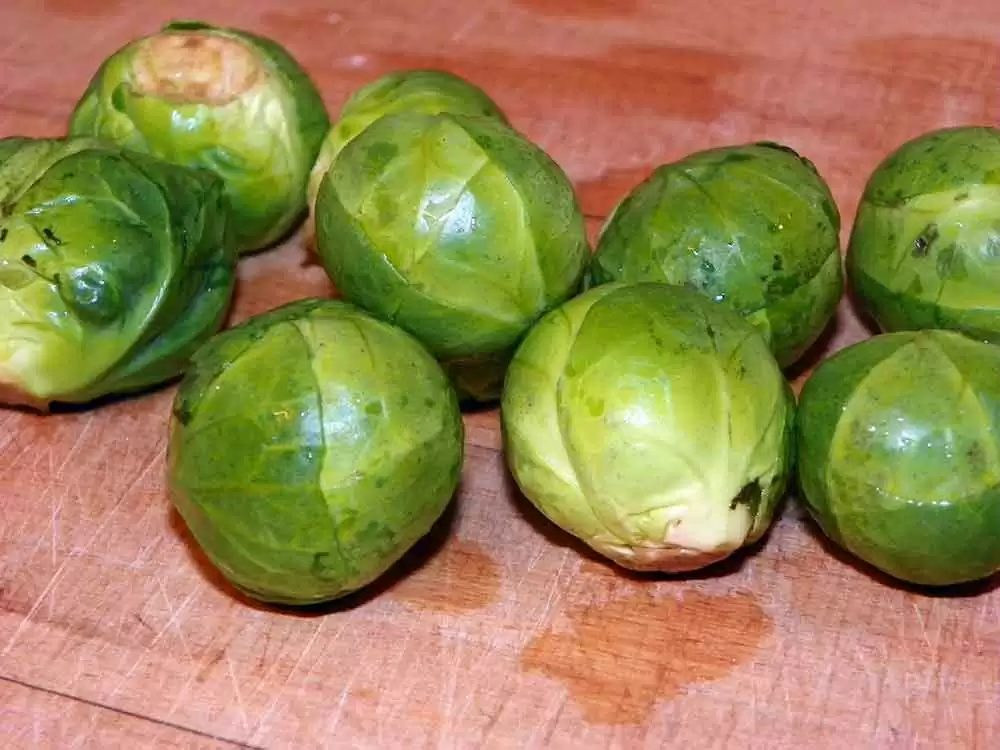 Brussels Sprouts with Ham and Leeks (Gluten-Free)