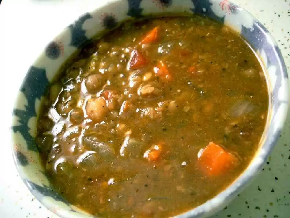 Easy Gluten-Free Lentil and Vegetable Stew