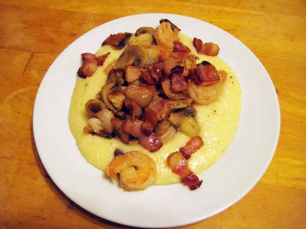 Naturally Gluten-Free Shrimp and Grits