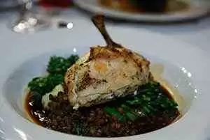 Connie Sarros' High Fiber Chicken with Lentils