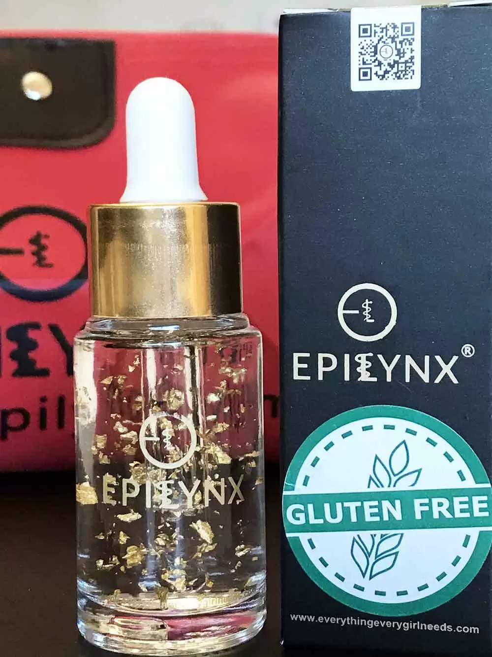 EpiLynx by Dr. Liia Light 24K Gold Liquid Gluten-Free Day Face Moisturizer and Primer