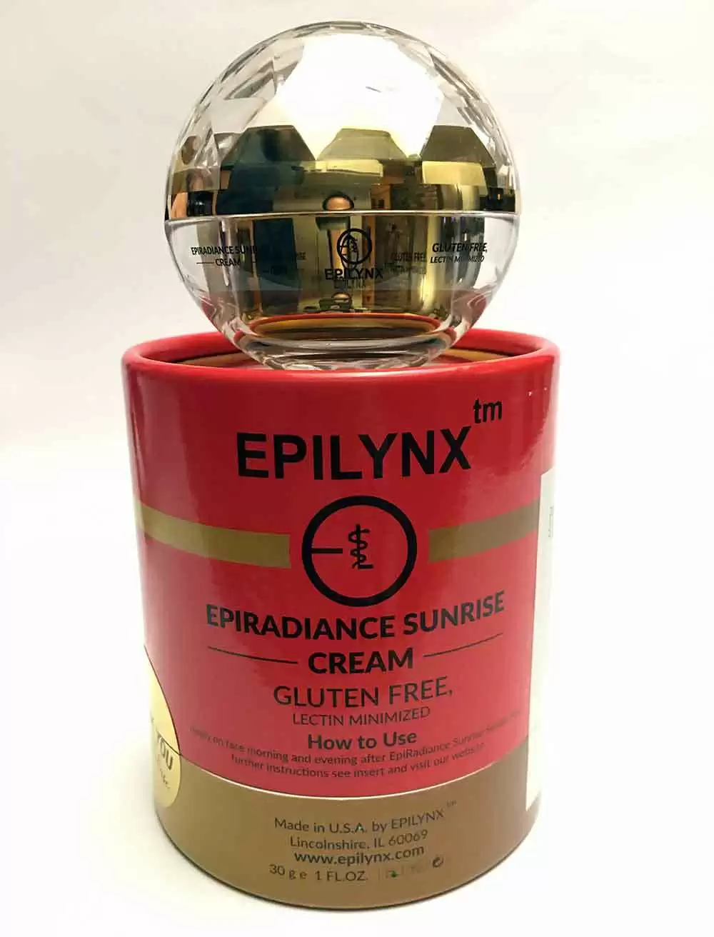 EpiLynx by Dr. Liia Gluten-Free EpiRadiance Sunrise Cream - Image: Mei Adams