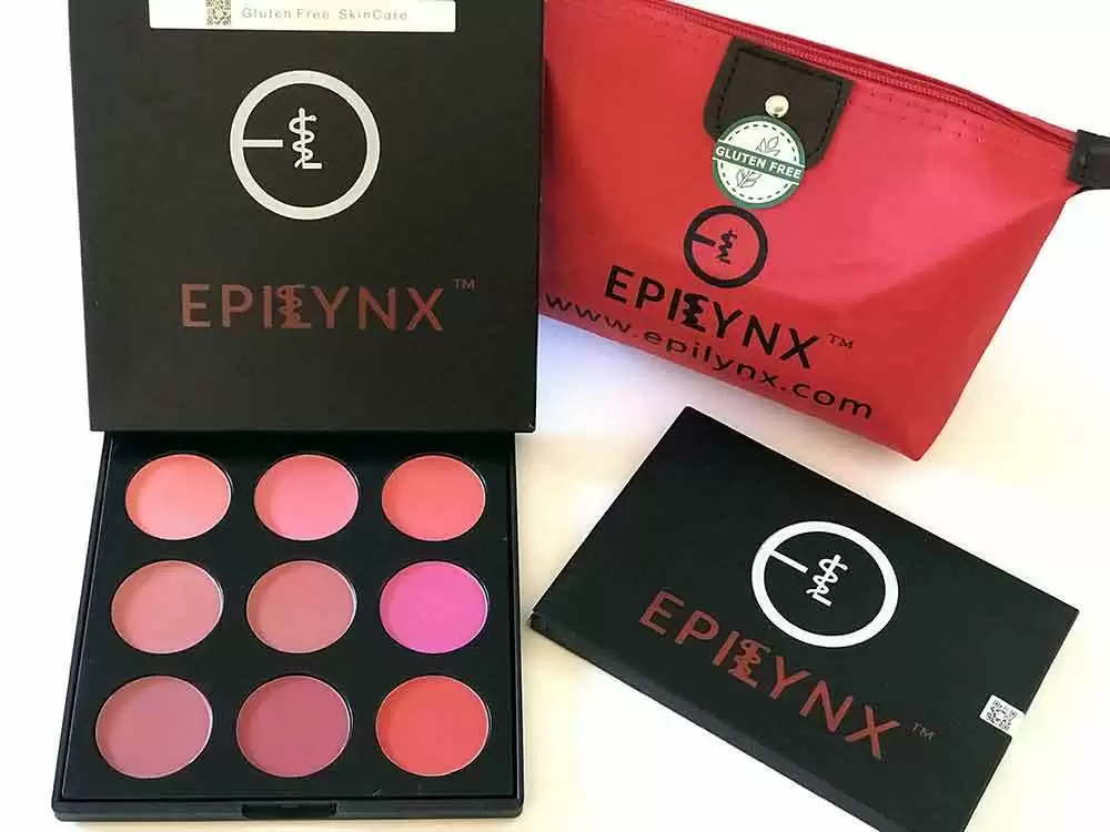 EpiLynx by Dr. Liia 9 Color Compact Gluten-Free Blush–Vibrant Colors