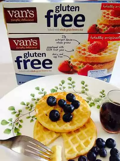 Van's Simply Delicious Totally Original Gluten-Free Waffles