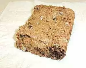 Gluten-Free Coconut and Chocolate Chip Cookie Bars by Squirrel's Bakery