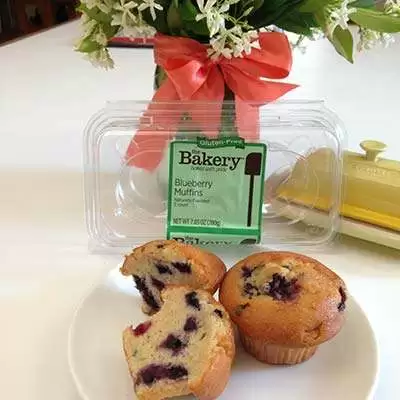 The Bakery at Walmart Gluten-Free Blueberry Muffins