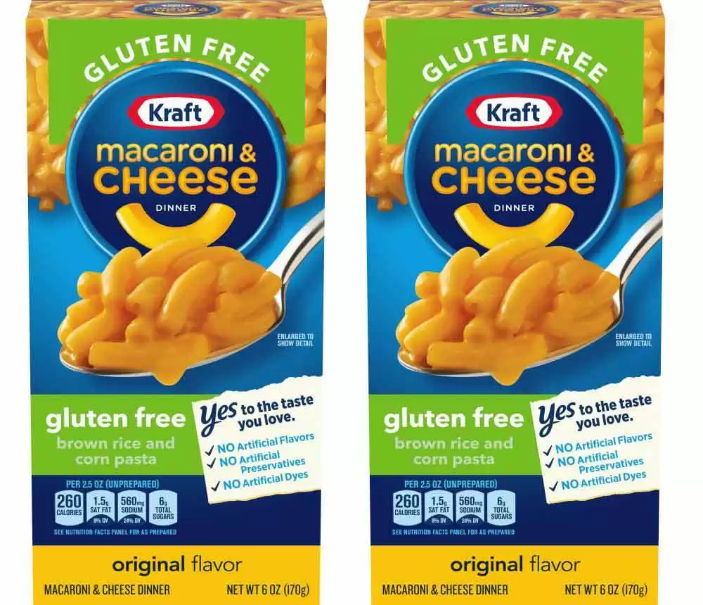 Kraft Launches Gluten-Free Macaroni and Cheese!