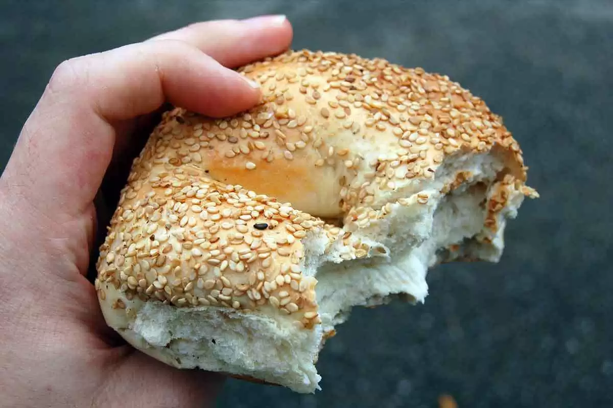 I Dream of Bagels: A Personal Narrative about Being Diagnosed with Celiac Disease - Street Bagel. Image: CC BY 2.0--Dano