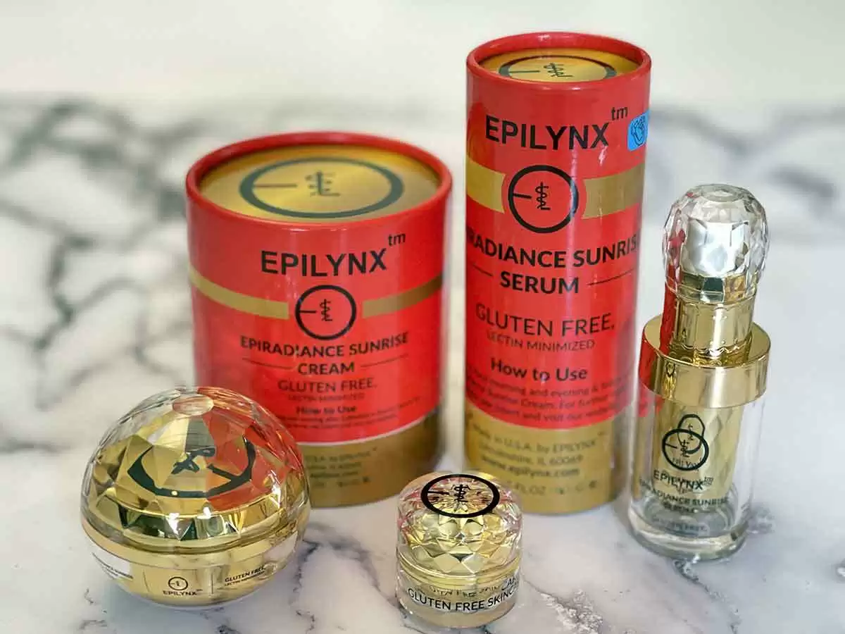 EpiLynx by Dr. Liia Gluten-Free Sunrise Bundle – Firming, Radiant, Anti-Wrinkle & Plumping - Image: Mei Adams