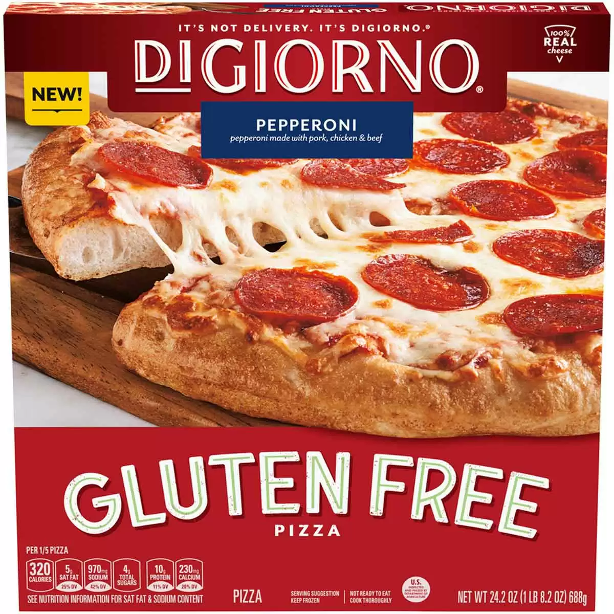 DiGiorno Debuts Gluten Free Frozen Pizza Warning It Contains Wheat 