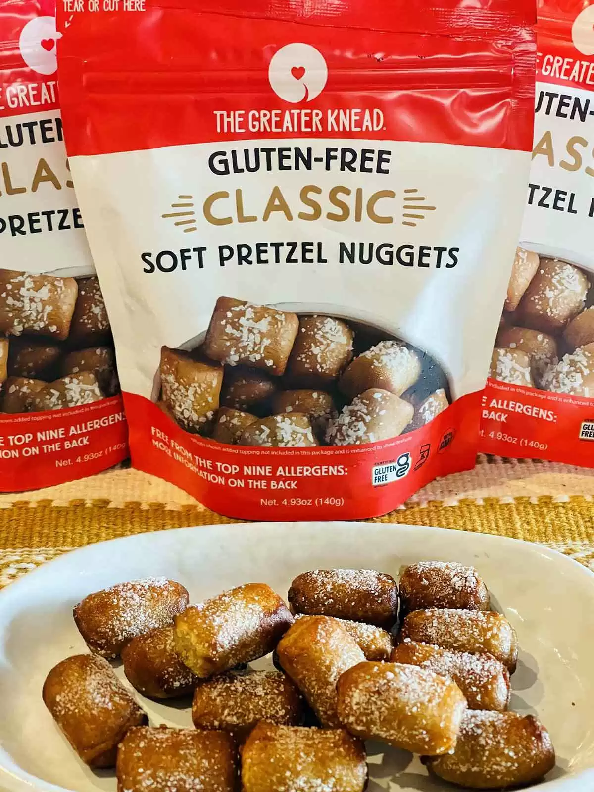 Miss Soft Pretzels? The Greater Knead Comes to the Rescue with their Gluten-Free Soft Pretzel Nuggets