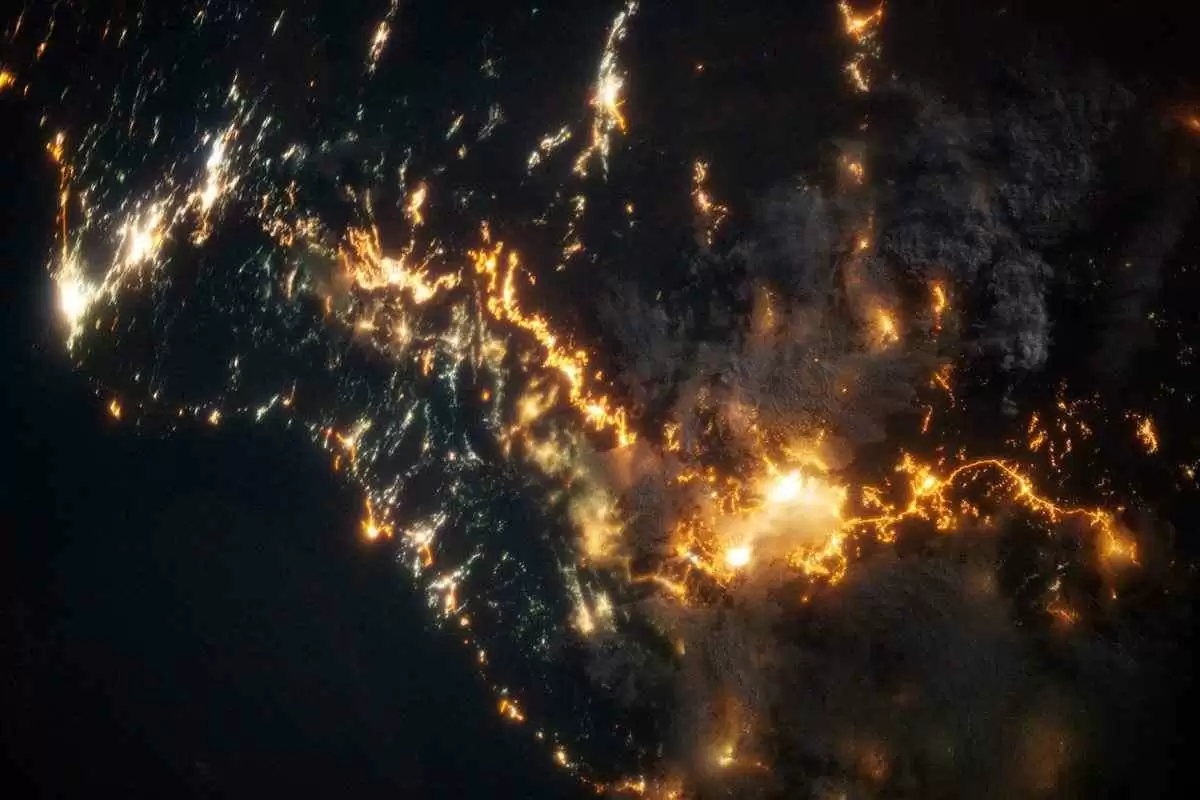 No Connection Seen Between Inflammatory Bowel Disease and Celiac Disease in Children - Southwestern Saudi Arabia at Night. Image: CC BY 2.0--NASA Goddard Photo and Video