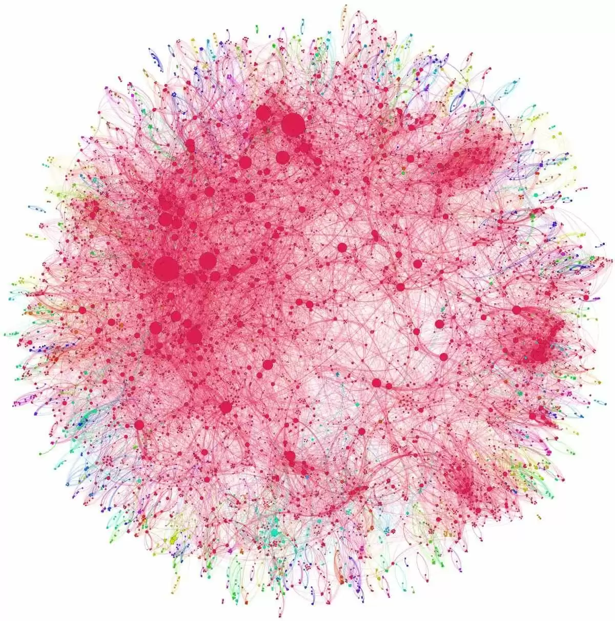 Celiacs Have Sufficient Levels of Hepatitis B Vaccine Immunity and No Greater Risk of Infection - Co-authorship network map of physicians publishing on hepatitis. Image: CC BY 2.0--speedoflife