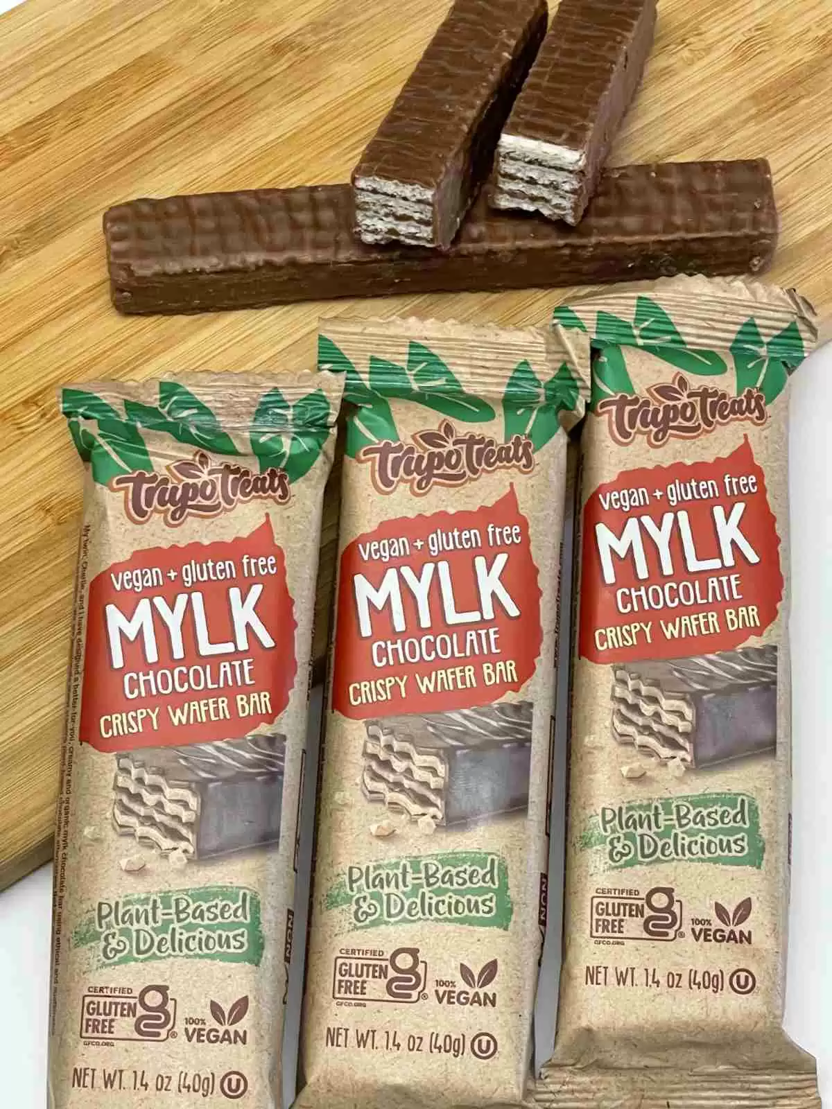 Trupo Treats’ New Vegan & Gluten-Free Mylk Chocolate Crispy Wafer Bar Will Make Your Day! - Image: Mei Adams