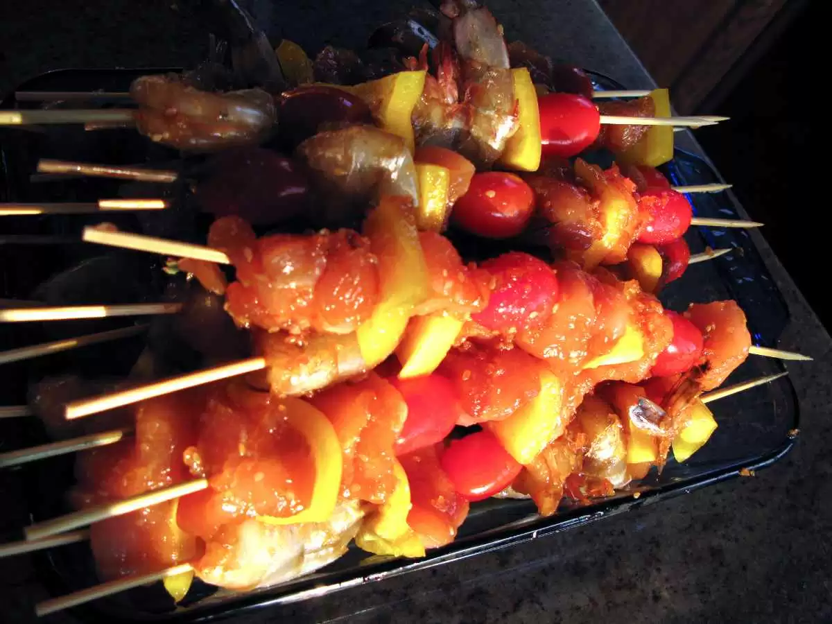 Gluten-Free Teriyaki Pork Kebabs