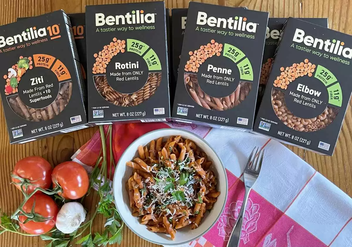 Bentilia Gluten-Free Pastas Are Made From One Single Ingredient: Red Lentils - Image: Mei Adams