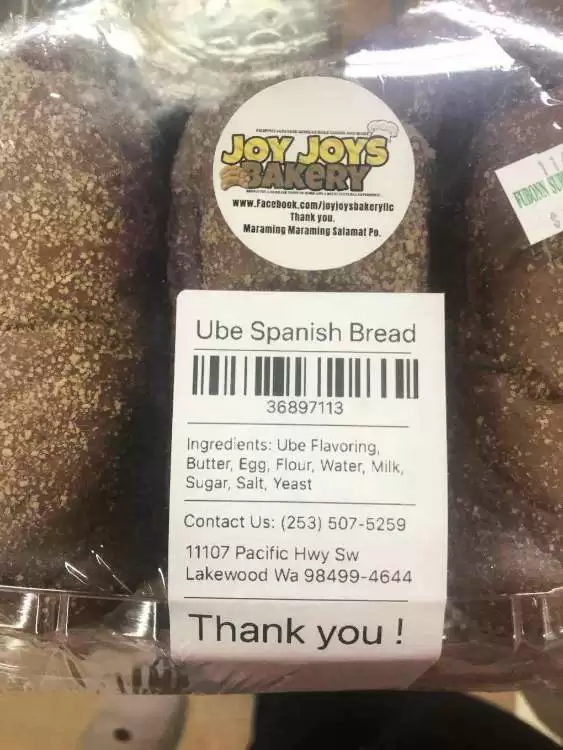 Joy Joy’s Bakery Issues Allergy Alert On Undeclared Wheat In Ube ...