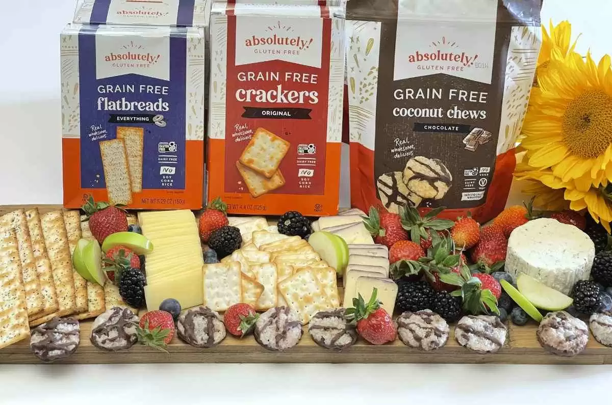 Absolutely! Gluten Free: Product Review of Grain Free Original Crackers, Everything Flatbreads and Coconut Chocolate Chews