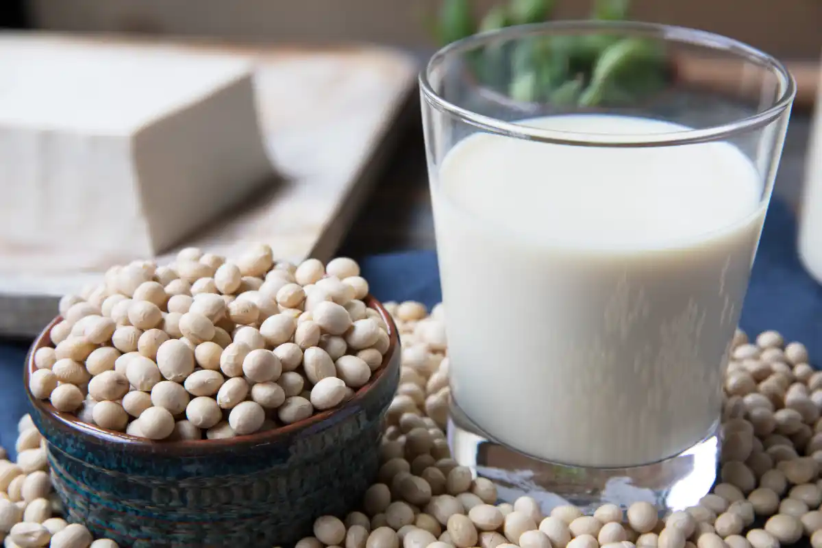 Is Soy Lecithin Gluten-Free? - Soy Milk. Image: CC BY-SA 2.0--Kjokkenutstyr.net