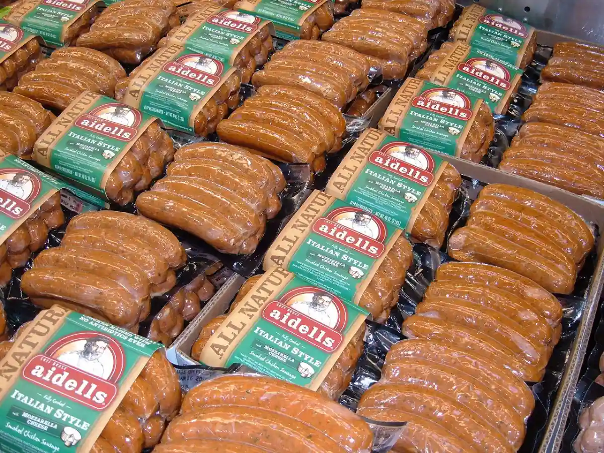 Are Aidells Sausages Gluten-Free? - File:Aidells Italian Style sausages at Costco, SSF ECR.JPG by BrokenSphere is licensed under CC BY-SA 3.0