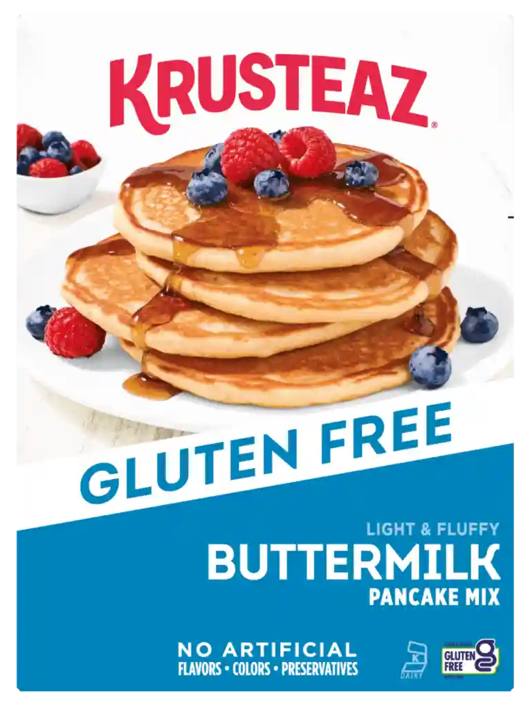 Is Krusteaz Gluten-Free? - Image: Krusteaz