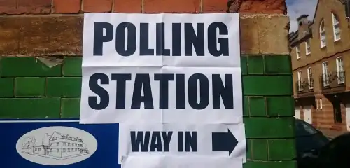 Understanding Celiac Disease: Insights from Celiac.com's Poll #3 - Polling station sign (London) by thedescrier is licensed under CC BY 2.0.