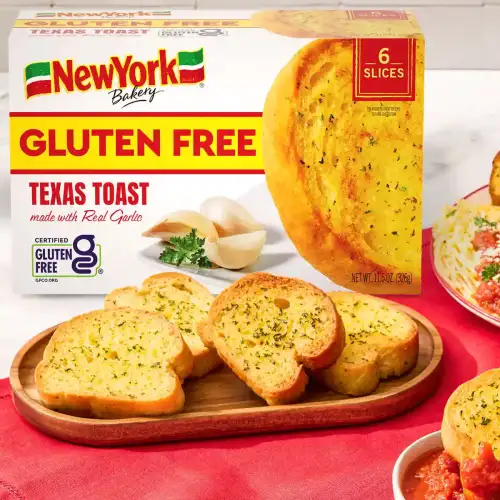 New York Bakery Gluten Free Texas Toast with Real Garlic - Image: New York Bakery